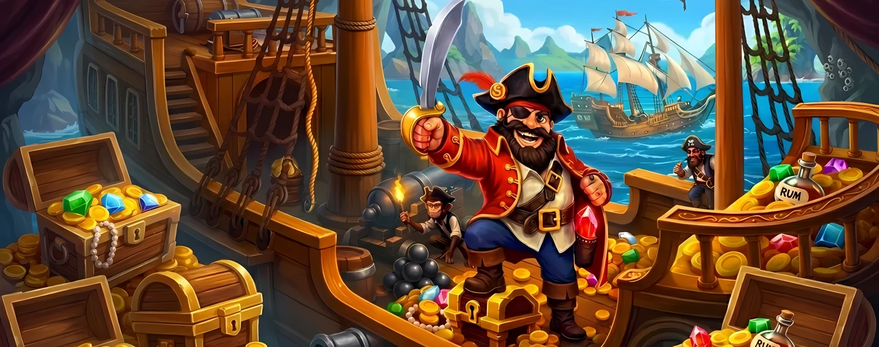 Smash Casino treasure deck of games and rewards